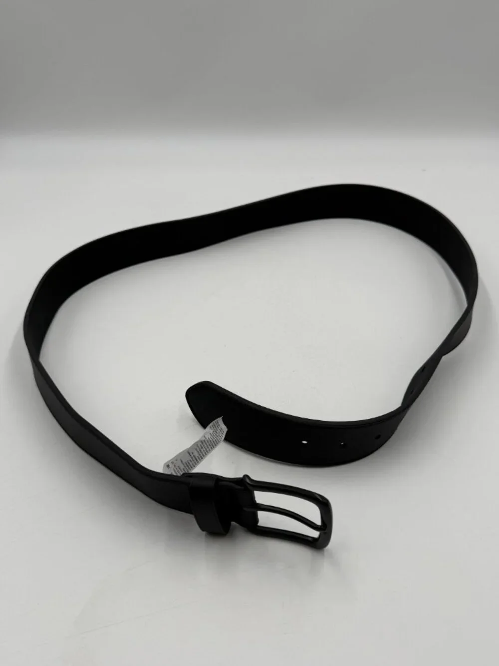 Old Navy Synthetic Leather Belt Size XL Black Buckle Dress Work 1.5